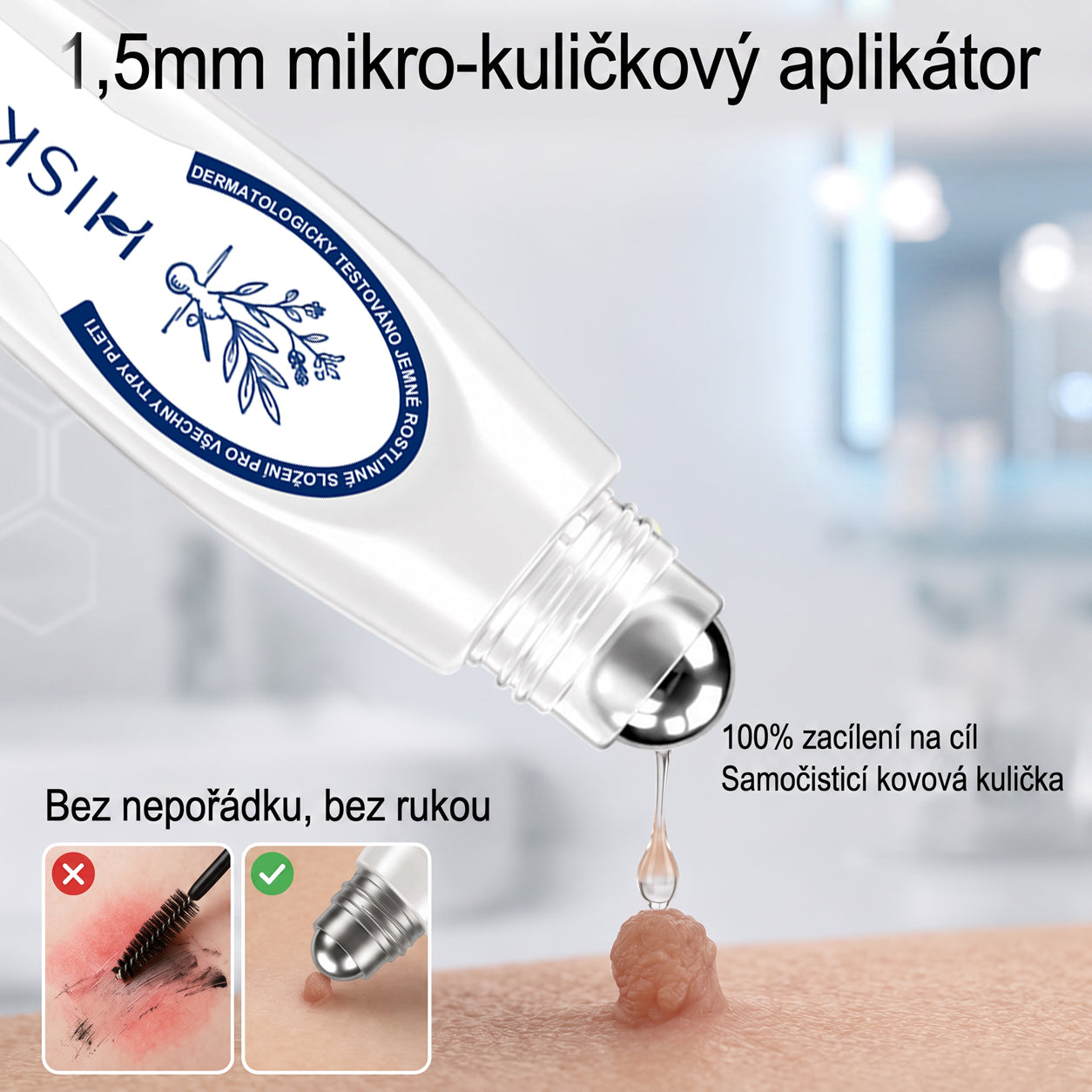 🎁 Zbývá už jen 5 kusů! Extra sleva 50 % 👩‍⚕️ Oficiální obchod Hiskin® – 7denní roll-on na odstranění skvrn a pigmentu, bezbolestný, nezanechává jizvy🐬 👉 Nenechte si ujít tuto příležitost, bude skladem až do konce roku!