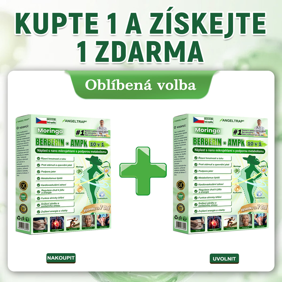 👑Zbývají už jen 4 balení! ⭐Nabízíme dodatečnou slevu 70 %! Pokud tuto šanci propásnete, další možnost se naskytne až příští rok – Moringa · Berberin × NAD+ 10 v 1 Advanced Nano 𝑨𝑵𝑮𝑬𝑳𝑻𝑹𝑨𝑷®