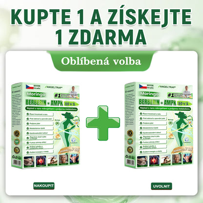 👑Zbývají už jen 4 balení! ⭐Nabízíme dodatečnou slevu 70 %! Pokud tuto šanci propásnete, další možnost se naskytne až příští rok – Moringa · Berberin × NAD+ 10 v 1 Advanced Nano 𝑨𝑵𝑮𝑬𝑳𝑻𝑹𝑨𝑷®