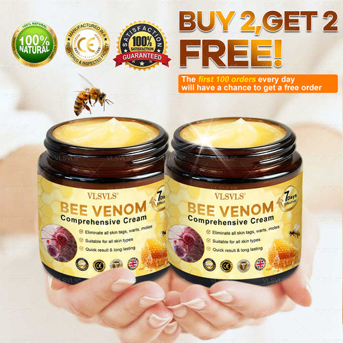 Made and Shipped from UK 🎗️🎗️VLSVLS® Bee Venom Comprehensive Cream  LAST DAY 80% OFF (Suitable for all ages)