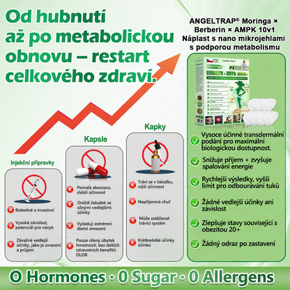 👑Zbývají už jen 4 balení! ⭐Nabízíme dodatečnou slevu 70 %! Pokud tuto šanci propásnete, další možnost se naskytne až příští rok – Moringa · Berberin × NAD+ 10 v 1 Advanced Nano 𝑨𝑵𝑮𝑬𝑳𝑻𝑹𝑨𝑷®