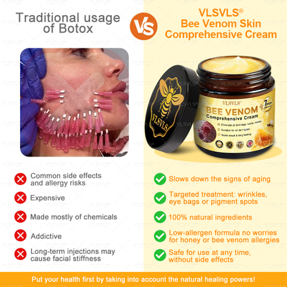 Made and Shipped from UK 🎗️🎗️VLSVLS® Bee Venom Comprehensive Cream  LAST DAY 80% OFF (Suitable for all ages)
