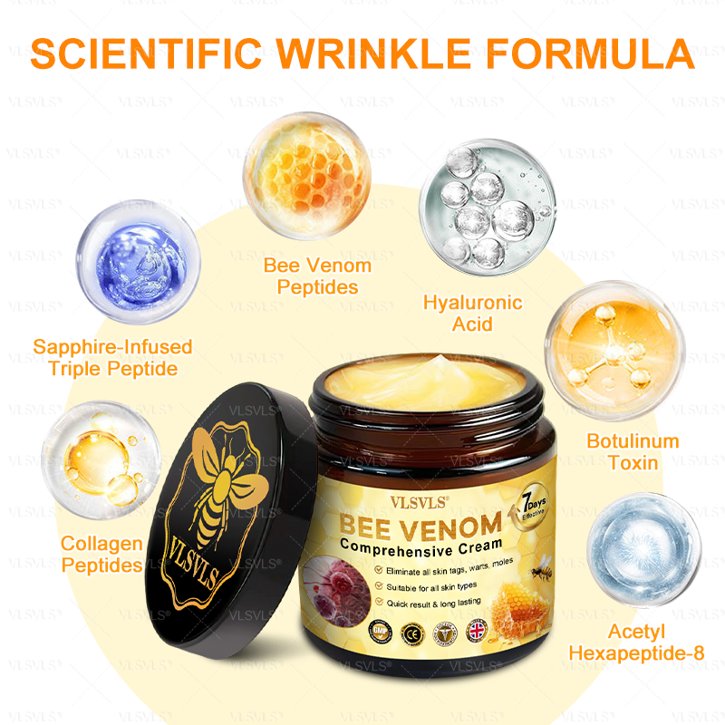 Made and Shipped from UK 🎗️🎗️VLSVLS® Bee Venom Comprehensive Cream  LAST DAY 80% OFF (Suitable for all ages)